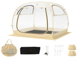 6 X 6 TF Instant Pop up Sports Tent with Carrying Bag and Floor Mat 86128230