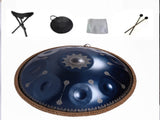 10 Notes Mandala Pattern Silver Handpan Drum Decorative Steel Percussion Instrument 97289641