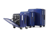 Luggage,with front opening,TSA approved lock,hardshell suitcase,Blue W2880P208360