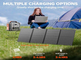 Powerbank 300w Portable Power Station with 60w Solar Panel for Camping Solar Generator 296Wh 20062214
