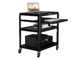 Cart Rolling Storage Stand with Keyboard Shelf 68450803