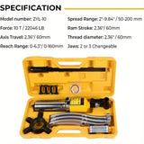 ZNTS 10 Ton Hydraulic Gear Puller, Adjustable 2 or 3 Jaws Bearing Hub Separator, for Pulling Hubs, Gears, 73372971