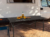 Portable Folding Camping Table, Ultralight Collapsible Table Outdoor Camp Table for Travel Hiking 71505381