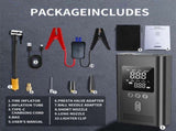 Portable Car Jump Starter with Air Compressor,150PSI Digital Tire Inflator,Car Battery Jump Starter 57891146