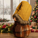 2PCS Set Christmas Gnomeations, Cute Fall Gnome Figurines for Christmas Thanksgiving Table 89568594