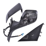 Left Side Driver Side Mirror Power Folding Black Fit for Tesla Model 3 M3 2017-2023 4-Door ABS 29483688