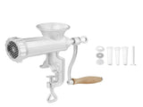 Manual Meat Grinder with Steel Table Clamp, 1 Blade 2 Cutting Plates, 3 Sausage Tubes, Hand Mincer 90466921