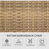 Outdoor Rattan Fire Pit Chairs 60336830
