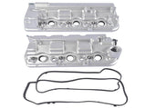 Pair Front Rear Aluminum Engine Valve Cover Replacement for Honda Accord 2008-2012, Odyssey 16444840