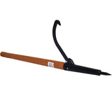 log49" wood loging tool ,log roller tool loging cant hook wooden handle 74643172