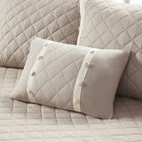 6 Piece Cotton Daybed Cover Set Khaki Daybed B03597558