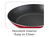 Non-Stick Red Cookware Set, 9 Piece 65437052