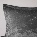 King/Cal King Velvet Duvet Cover Set with Throw Pillow B03596071