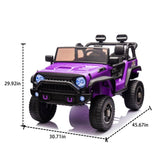 24V Two-Seater Kids Ride On Truck Car W/Parents Control,200w*2,Seat width 20.28in,Four-wheel W1578P188700