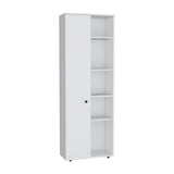 Hoyt Kitchen Pantry Storage Cabinet With and Five Interior and Exterior Shelves B200P173177