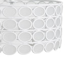 4-Light Glass Drum Shade Chandelier B03595696