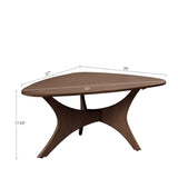 ZNTS Triangle Wood Coffee table B03548487