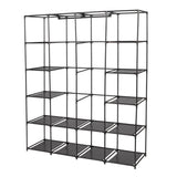 ZNTS Portable Closet Organizer Storage, Wardrobe Closet with Non-Woven Fabric 14 Shelves, Easy to 44163394