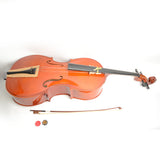4/4 Retro Style Cello Case Bow Rosin 84500247