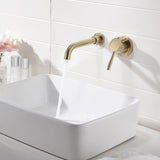 Single Lever Handle Wall Mounted Bathroom Faucet 84286364