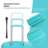 Expandable Hardshell Suitcase Double Spinner Wheels PP Luggage Sets Lightweight Durable Suitcase W284113625