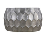 CT101 Modern Contemporary Round Aluminum material 32" Coffee Table, Farmhouse Table with Glossy B009P295927