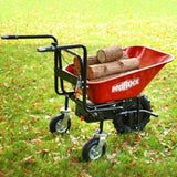 wheelbarrow electric Professional specs - this wheelbarrow uses an electric 24v 500w Brushless motor N727P171068R