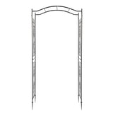 ZNTS Bridge Roof Wrought Iron Arches Plant Climbing Frame 13583118