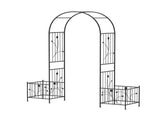 Multifunctional Outdoor Trellis - Climbing Vines SupportFlower/Vegetable Planters, 80"x20"x86" 27749478