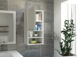 Kingston Rectangle 2-Shelf Medicine Cabinet White B06280275