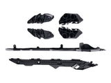 Set Of 6 Rear Bumper Retainer Brackets Fits fit for 2009-2013 Toyota Corolla 6Pcs 29477317