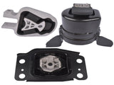 3X Motor Mounts Engine Mount Kit A5603 A5606 A5710 Replacement for 2013-20 Ford Fusion 2.5L 48334987