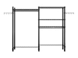 The Washer and Dryer Storage ShelfWire Garment Rack Heavy Duty Clothes RackLaundry Room Drying 59624800