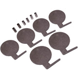 6pcs Target Dualing Tree AR500 steel plates 6