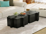 Puzzle Art Side Table, Modular Concave Edge MGO Table - Buy Singles or Combine for Custom Layouts, N770P347932B