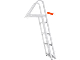 Dock Ladder, Removable 4 Steps, 350 lbs Load Capacity, Aluminum Alloy Pontoon Boat Ladder with 4'' T3342P492229