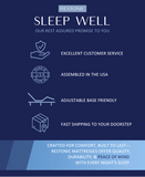 Restonic ComfortCare Hybrid Restful Nights Firm, Twin Extra Long B123P314831