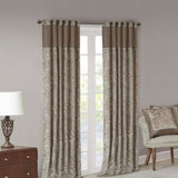 Jacquard Curtain Panel Pair B035100442