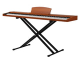 GPP-107 88 Key Full Size Semi-Weighted Standard Keyboards Wooden Digital 79140505