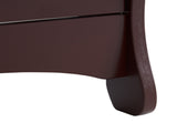 Brown painted surface MDF three-layer drawer 90.5*58*92cm children's wooden bed with safety belt and 36996880