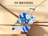 28 Inch PC Spinner Wheel Luggage, Carry on Suitcase, With Printed pattern and Combination Lock W2787P487192