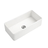 Inch White Farmhouse Sink Deep Apron Sink Undermount Farmhouse Kitchen Sink Single Farm Sink W928123625