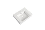 ZNTS Resin basin For Bathroom Vanity,Vanity Top only W1972P186770