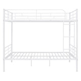 Full Over Full Metal Bunk Bed, White MF310408AAK