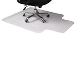 90 x 120 x 0.2cm PVC Home-use Protective Mat for Floor Chair Transparent 09988203