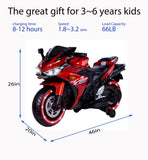 kids motorcycle 12V motorcycle for kids 3 4 5 6 years Boys Girls 12v7ah kids motorcycle ride on toy W1760110296