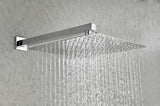 ZNTS 12" Rain Shower Head Systems Wall Mounted Shower W92852778