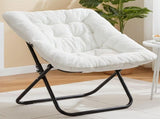 Comfy Chair for Adults, Soft Faux Fur Folding Lounge for Bedroom Living Room Dorm Rooms Flexible 51589520