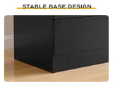 5-Drawer Particleboard Chest with Melamine Finish Drawer Dresser 26*13*39in Black 51153087