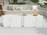 Puzzle Art Side Table, Modular Convex Edge MGO Table - Buy Singles or Combine for Custom Layouts, N770P347931W